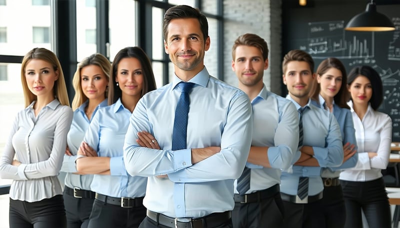 Team of accountants at Falcao's Financials
